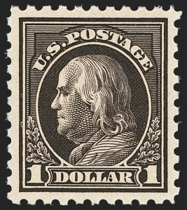 Sale 1162, Lot 518, 1912-15 Washington-Franklin Issues (Scott 405-461)