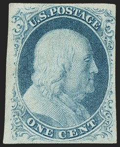 Sale 1162, Lot 54, 1851-56 Issue (Scott 5-17)