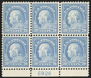 Sale 1162, Lot 545, 1917-19 Issues (Scott 481-524)