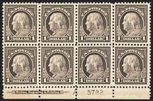 Sale 1162, Lot 552, 1917-19 Issues (Scott 481-524)
