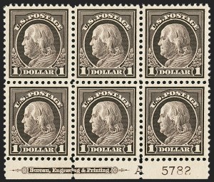 Sale 1162, Lot 553, 1917-19 Issues (Scott 481-524)