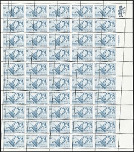 Sale 1162, Lot 612, National Parks and Modern Errors incl. Upright Jenny Sheet (Scott 740a-4806d)