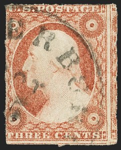 Sale 1162, Lot 64, 1851-56 Issue (Scott 5-17)
