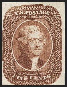 Sale 1162, Lot 65, 1851-56 Issue (Scott 5-17)