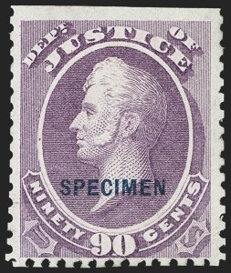 Sale 1162, Lot 712, Official Special Printings (O)