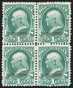 Sale 1162, Lot 717, Official Special Printings (O)