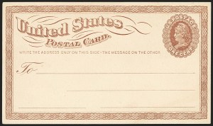 Sale 1162, Lot 772, Postal Stationery (U, UX)