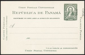 Sale 1162, Lot 877, U.S. Possessions - Canal Zone Postal Cards and Postal Stationery