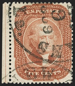 Sale 1162, Lot 93, 1857-60 Issue (Scott 18-39)