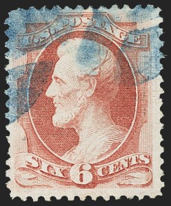 Sale 1163, Lot 109, 1870-71 National Bank Note Co. H. and I. Grilled Issue (Scott 134-144)