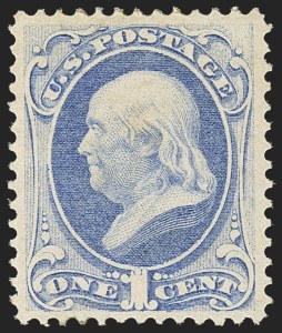 Sale 1163, Lot 110, 1870-71 National Bank Note Co. Ungrilled Issue (Scott 145-155)