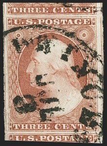 Sale Number 1163, Lot Number 12, 1851-56 Issue (Scott 7-17) Sale Number 1163, Lot Number 12, 1851-56 Issue (Scott 7-17)