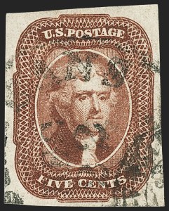 Sale Number 1163, Lot Number 13, 1851-56 Issue (Scott 7-17) Sale Number 1163, Lot Number 13, 1851-56 Issue (Scott 7-17)