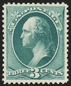 Sale Number 1163, Lot Number 145, 1881-83 American Bank Note Co. Issues (Scott 205-211B) Sale Number 1163, Lot Number 145, 1881-83 American Bank Note Co. Issues (Scott 205-211B)