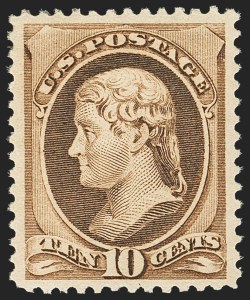 Sale 1163, Lot 148, 1881-83 American Bank Note Co. Issues (Scott 205-211B)