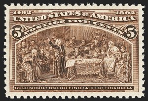 Sale Number 1163, Lot Number 171, 1893 Columbian Issue (Scott 230-245)