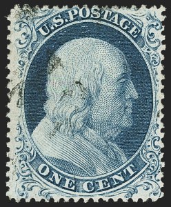 Sale 1163, Lot 20, 1857-60 Issue (Scott 19-39)
