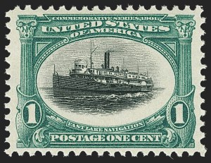 Sale 1163, Lot 225, 1901 Pan-American Issue (Scott 294-299)