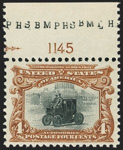 Sale 1163, Lot 227, 1901 Pan-American Issue (Scott 294-299)
