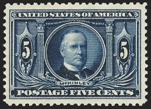 Sale 1163, Lot 250, 1904 Louisiana Purchase Issue (Scott 323-327)