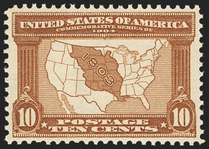 Sale 1163, Lot 251, 1904 Louisiana Purchase Issue (Scott 323-327)