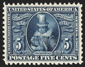 Sale Number 1163, Lot Number 254, 1907 Jamestown Issue (Scott 328-330)