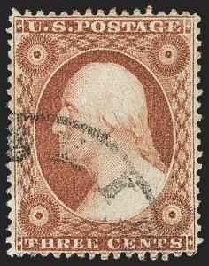 Sale Number 1163, Lot Number 26, 1857-60 Issue (Scott 19-39) Sale Number 1163, Lot Number 26, 1857-60 Issue (Scott 19-39)