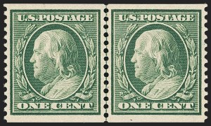 Sale 1163, Lot 269, 1908-10 Washington-Franklin Issues (Scott 331-356)