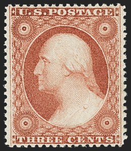 Sale 1163, Lot 27, 1857-60 Issue (Scott 19-39)