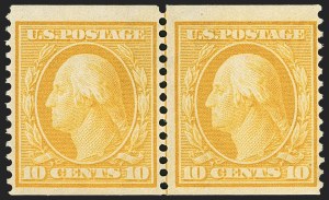 Sale 1163, Lot 273, 1908-10 Washington-Franklin Issues (Scott 331-356)