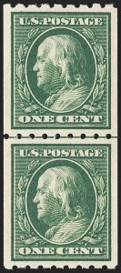 Sale Number 1163, Lot Number 294, 1910-13 Washington-Franklin Issue (Scott 374-396)