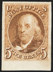 Sale 1163, Lot 3, 1847 Issue and 1875 Reproduction (Scott 1-4)