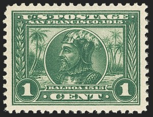 Sale 1163, Lot 301, 1913-15 Panama-Pacific Issue (Scott 397-404)
