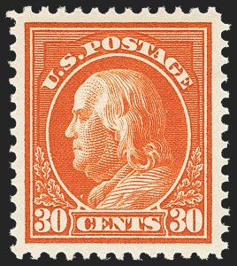 Sale Number 1163, Lot Number 319, 1912-14 Washington-Franklin Issue (Scott 405-423)