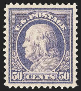 Sale 1163, Lot 321, 1912-14 Washington-Franklin Issue (Scott 405-423)