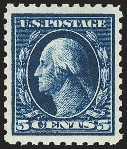 Sale Number 1163, Lot Number 325, 1913-15 Washington-Franklin Issues (Scott 424-440)