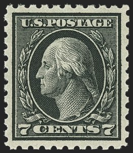 Sale 1163, Lot 327, 1913-15 Washington-Franklin Issues (Scott 424-440)