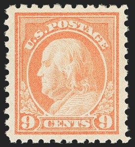 Sale 1163, Lot 329, 1913-15 Washington-Franklin Issues (Scott 424-440)