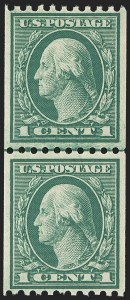 Sale 1163, Lot 344, 1913-15 Washington-Franklin Issues (Scott 441-461)