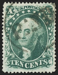 Sale 1163, Lot 35, 1857-60 Issue (Scott 19-39)