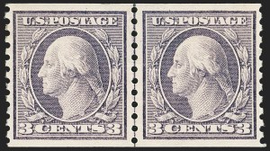 Sale 1163, Lot 350, 1913-15 Washington-Franklin Issues (Scott 441-461)