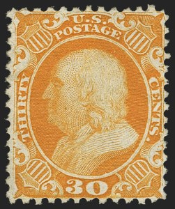 Sale 1163, Lot 44, 1875 Reprint of 1857-60 Issue (Scott 40-47)