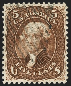 Sale 1163, Lot 59, 1861-66 Issue (Scott 56-78)