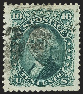 Sale 1163, Lot 69, 1867-68 Grilled Issue (Scott 79-101)