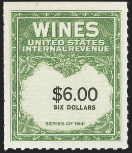 Sale 1164, Lot 513, Wine Stamps - 1949 Issue, 1951-54 Issue, Balance