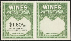 Sale 1164, Lot 517, Wine Stamps - 1949 Issue, 1951-54 Issue, Balance