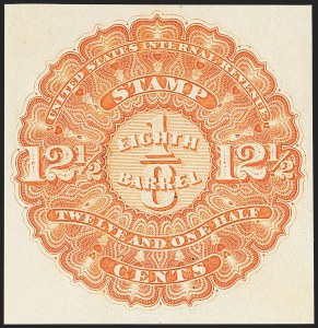 Sale 1164, Lot 521, Beer Stamps - 1866 Issue