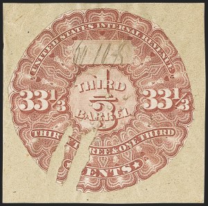 Sale 1164, Lot 533, Beer Stamps - 1867 Issue