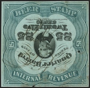 Sale 1164, Lot 560, Beer Stamps - 1878 Issue