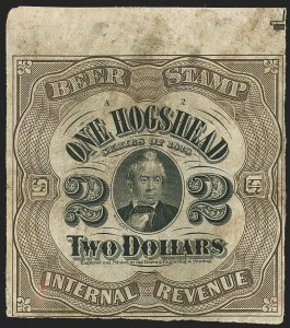 Sale 1164, Lot 566, Beer Stamps - 1878 Issue